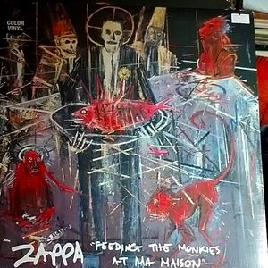Frank Zappa "Feeding the monkeys at ma Maison" orange vinyl SEALED